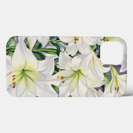 White Lilies 2008 Case-Mate iPhone Case (Achterkant (horizontaal))