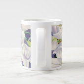 White Lilies 2008 Grote Koffiekop (Achterkant)