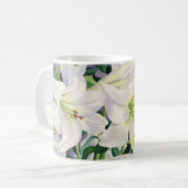 White Lilies 2008 Koffiemok (Voorkant links)