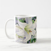 White Lilies 2008 Koffiemok (Links)