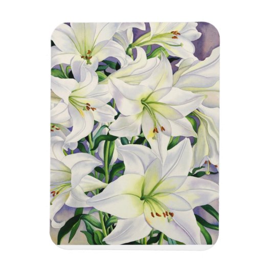 White Lilies 2008 Magneet (Verticaal)