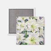 White Lilies 2008 Magneet (Voorkant / Achterkant)
