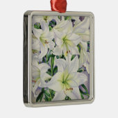 White Lilies 2008 Metalen Ornament (Rechts)