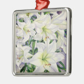 White Lilies 2008 Metalen Ornament (Links)