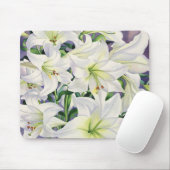 White Lilies 2008 Muismat (Met muis)