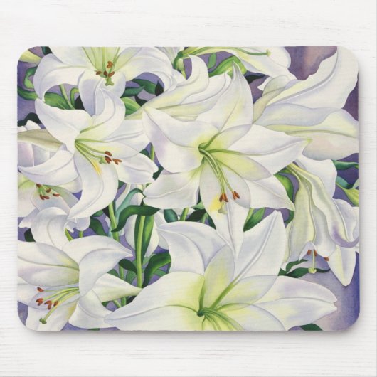 White Lilies 2008 Muismat (Voorkant)
