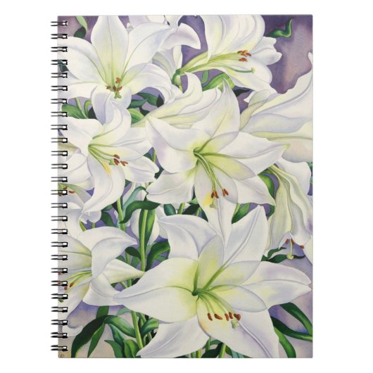 White Lilies 2008 Notitieboek (Voorkant)