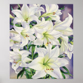 White Lilies 2008 Poster (Voorkant)