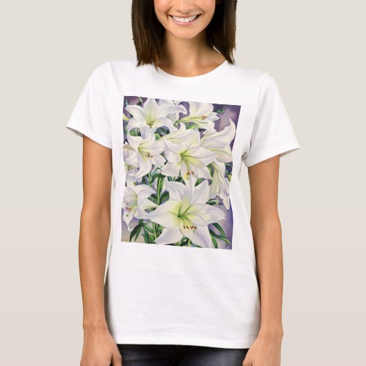 White Lilies 2008 T-shirt (Voorkant)