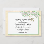 White Lilies Christelijke uitnodiging (Voorkant)