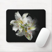 White Lilies Fantasy Muismat (Met muis)