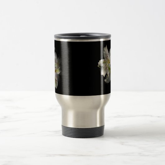 White Lilies Fantasy Reisbeker (Center)