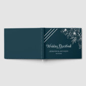 White Lilies Hand Drawn Gastenboek (Volledig)