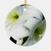 White Lilies Ornament (Voorkant)