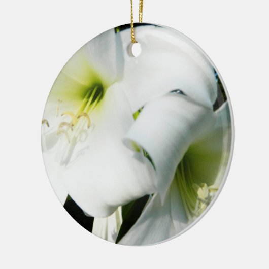 White Lilies Ornament (Links)