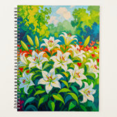 White Lilies Planner (Voorkant)