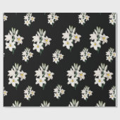 White Lillies Cadeaupapier (Vlak)