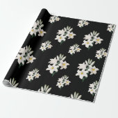 White Lillies Cadeaupapier (Uitgerold)