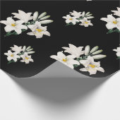 White Lillies Cadeaupapier (Hoek)