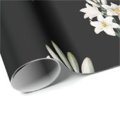 White Lillies Cadeaupapier (Rol Hoek)