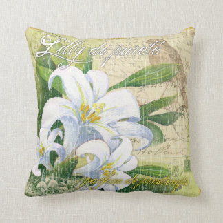 White Lilly Throw kussen