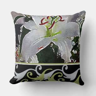 White Lily accent kussens
