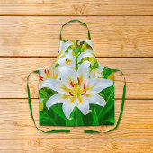 White Lily Apron Schort