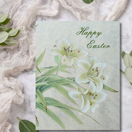 White Lily Bedankkaart