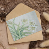White Lily Briefkaart