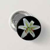White Lily Button (Voorkant /achterkant)
