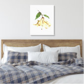 White Lily Canvas Afdruk (Insitu (Slaapkamer))