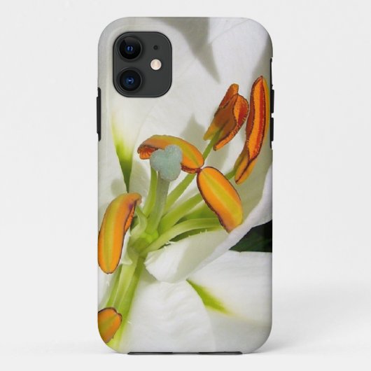 White Lily Case-Mate iPhone Case (Achterkant)