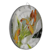 White Lily Dartbord (Voorkant Links)