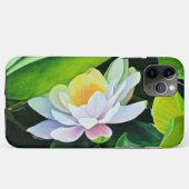 White Lily Floral Case-Mate iPhone Case (Achterkant (horizontaal))