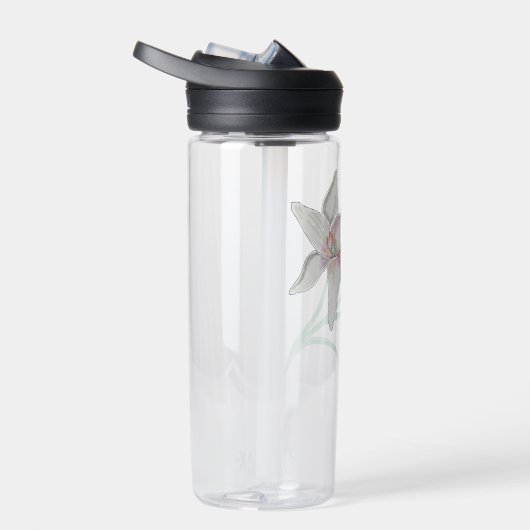 White Lily Flower Waterfles (Rechts)