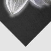 White Lily Fractal Flower Tissue Paper Tissuepapier (Detail)