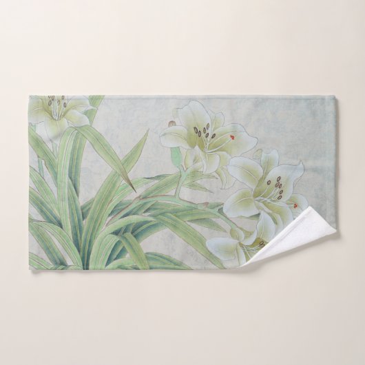 White Lily Handdoek (Handdoek)