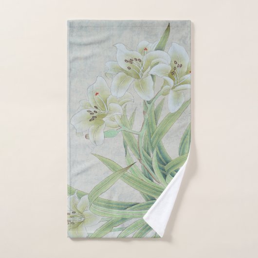 White Lily Handdoek (Handdoek)