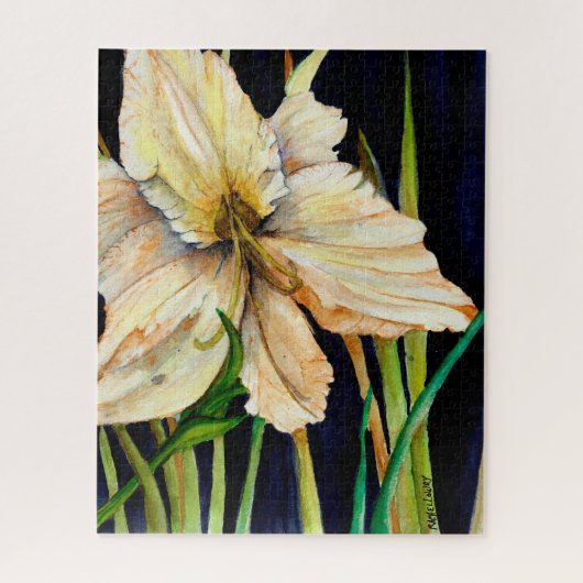 White Lily Jigsaw Puzzle Legpuzzel (Verticaal)