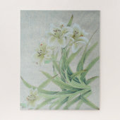 White Lily Legpuzzel (Verticaal)