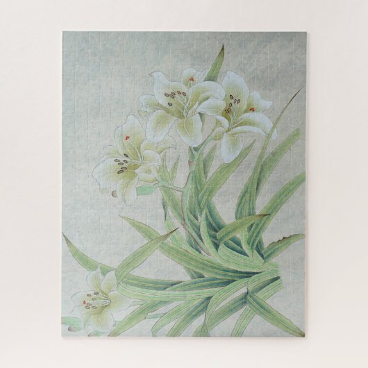 White Lily Legpuzzel (Verticaal)