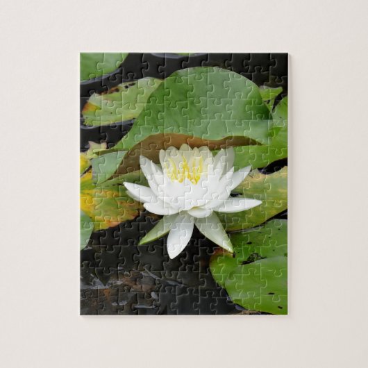 White Lily Legpuzzel (Verticaal)