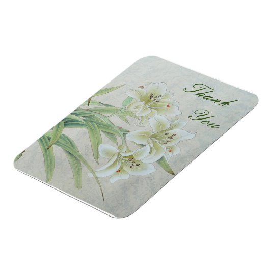 White Lily Magneet (Linkerzijde)