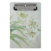 White Lily Mini Klembord (Voorkant)