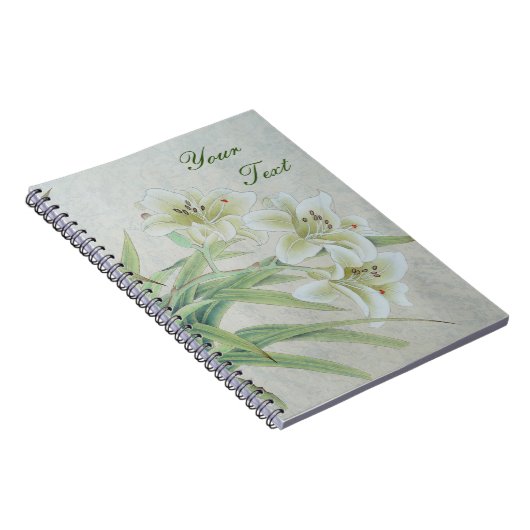 White Lily Notitieboek (Rechterzijde)