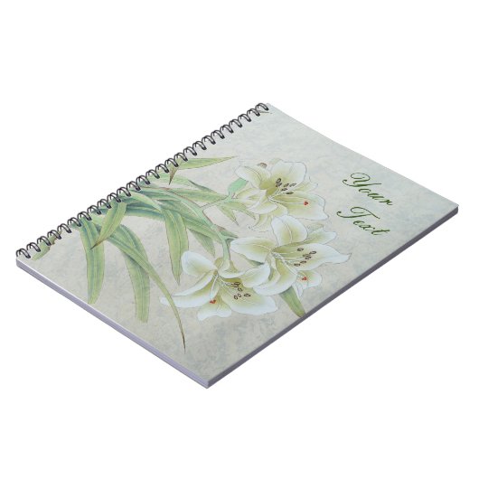 White Lily Notitieboek (Linkerzijde)