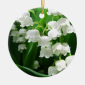 White Lily of the Valley Ornament (Voorkant)