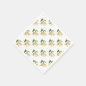 White Lily Servet (Hoek)