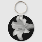 White Lily Sleutelhanger (Voorkant)