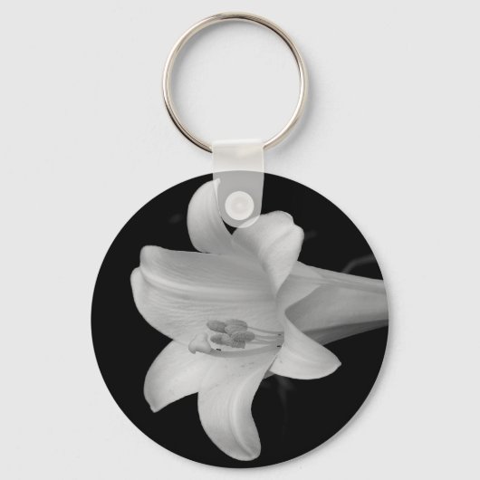 White Lily Sleutelhanger (Voorkant)